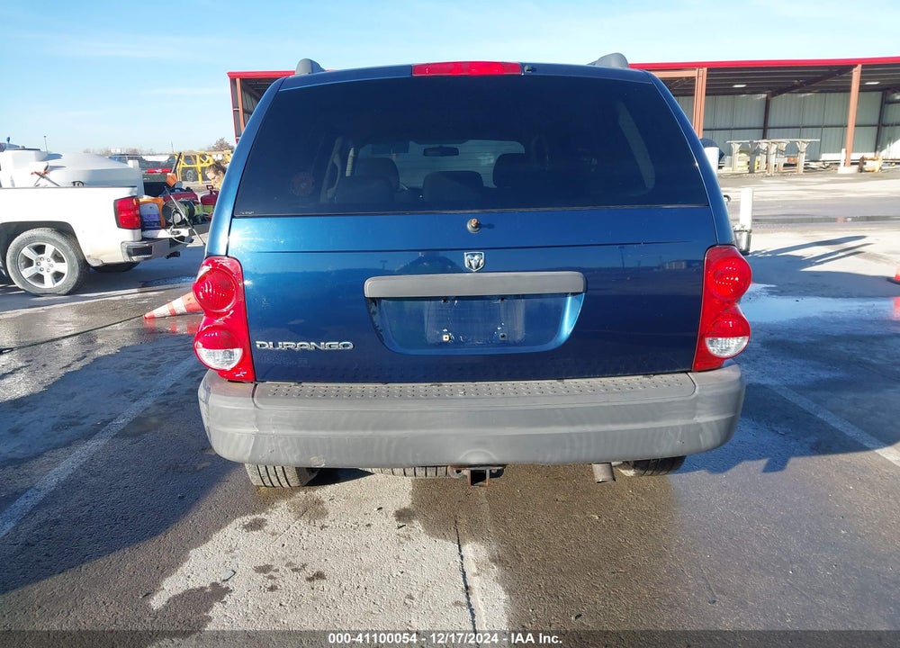 2006 DODGE DURANGO SXT VIN: 1D4HB38N36F163572