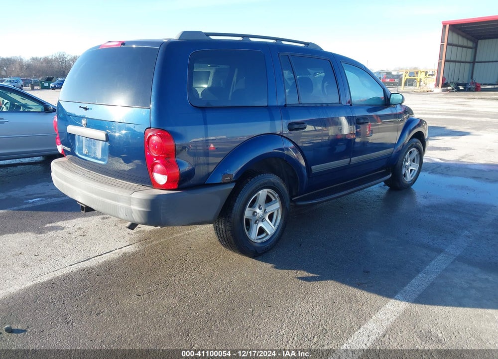 2006 DODGE DURANGO SXT VIN: 1D4HB38N36F163572