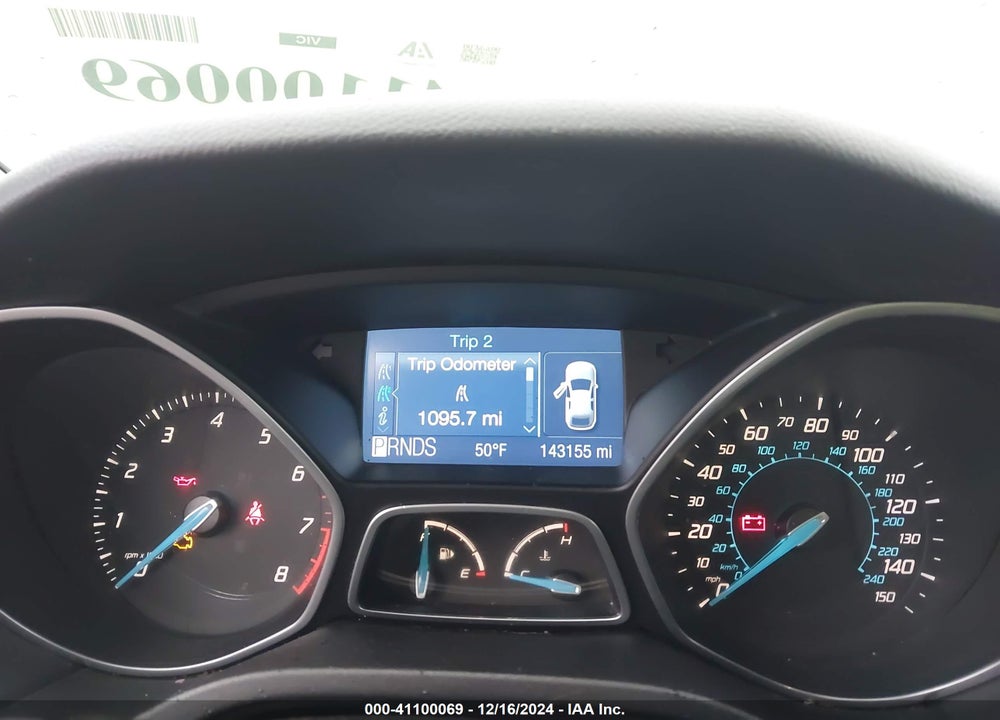 2012 FORD FOCUS SE VIN: 1FAHP3K23CL166939
