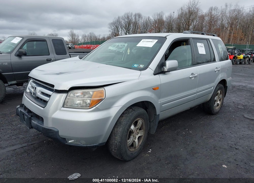 2008 HONDA PILOT SE VIN: 5FNYF18318B039019
