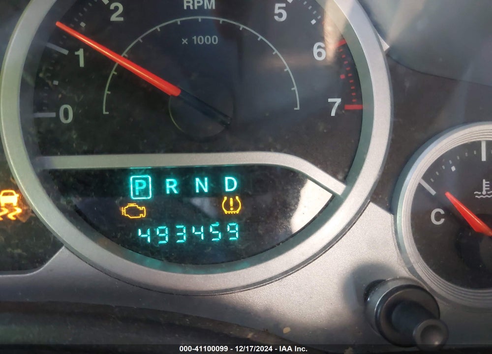 2008 JEEP WRANGLER SAHARA VIN: 1J8FA54188L612974