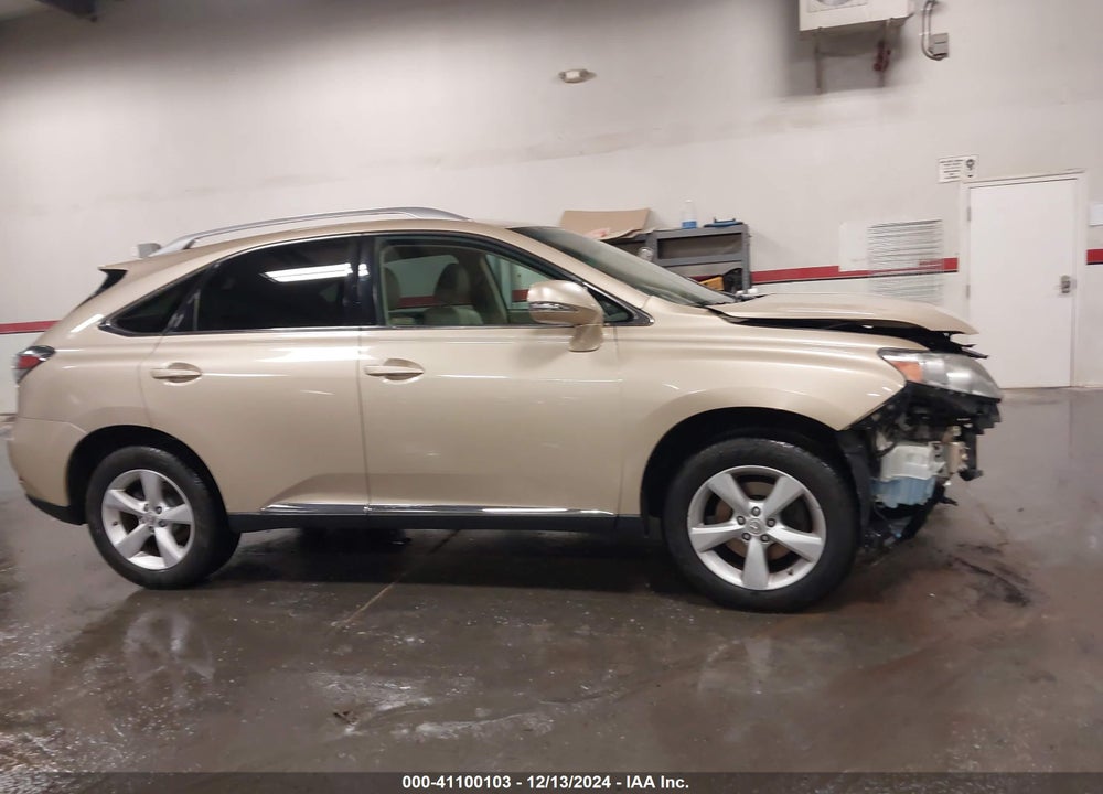 2010 LEXUS RX 350 BASE (A6) VIN: 2T2BK1BA3AC023595