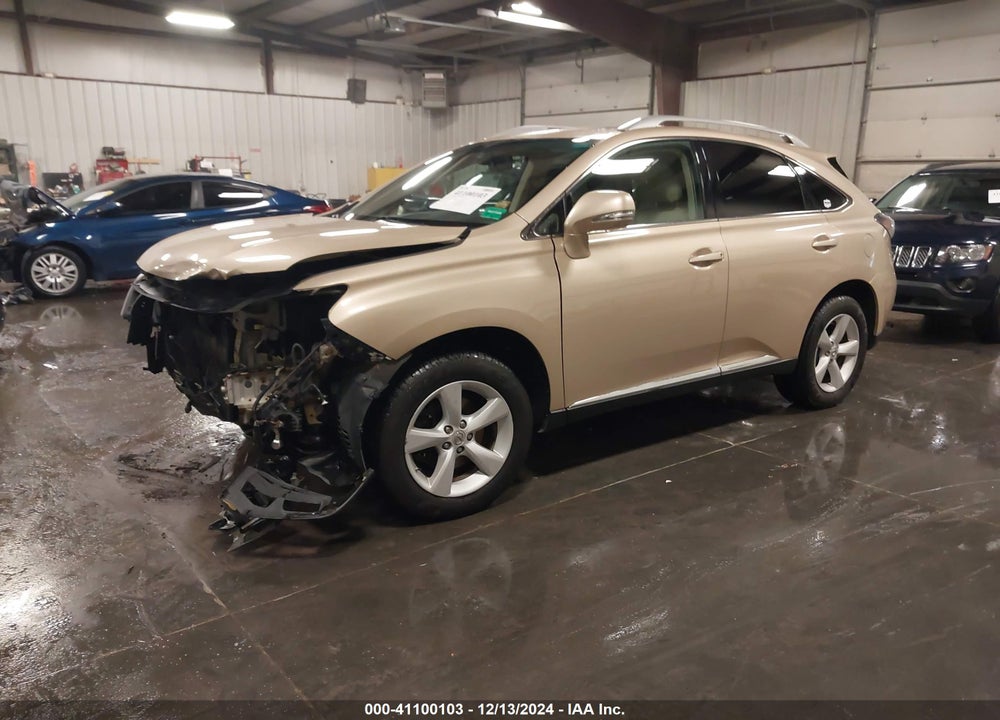 2010 LEXUS RX 350 BASE (A6) VIN: 2T2BK1BA3AC023595
