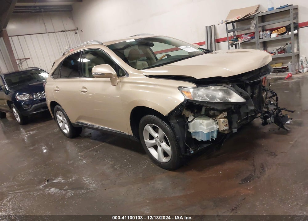 2010 LEXUS RX 350 BASE (A6) VIN: 2T2BK1BA3AC023595
