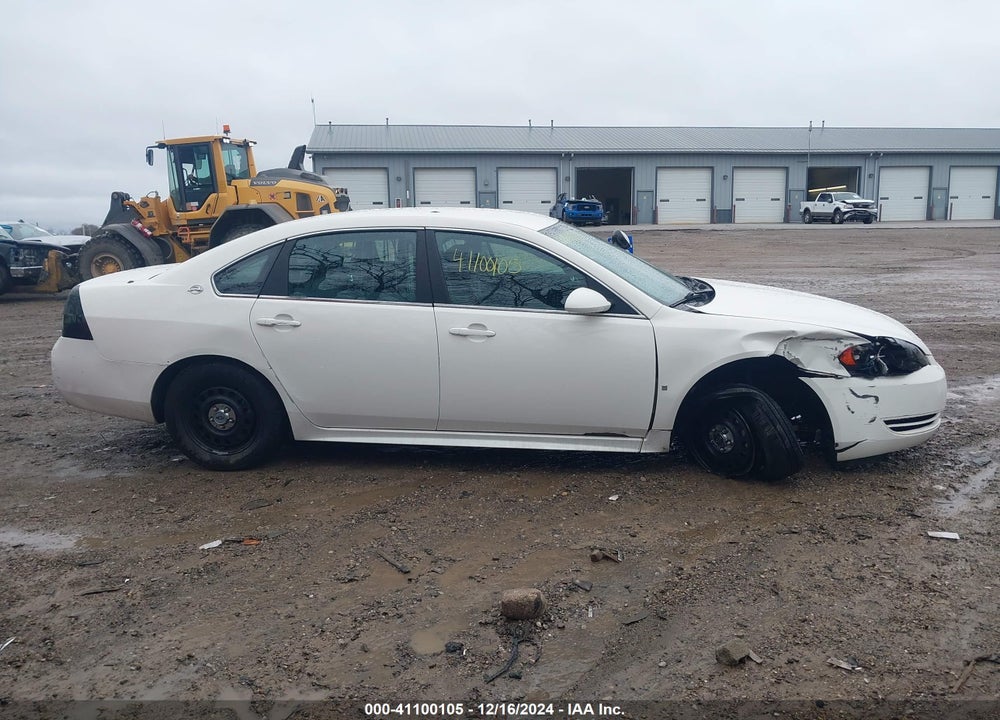 2009 CHEVROLET IMPALA POLICE VIN: 2G1WS57M491305943