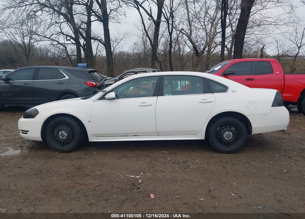 2009 CHEVROLET IMPALA POLICE VIN: 2G1WS57M491305943