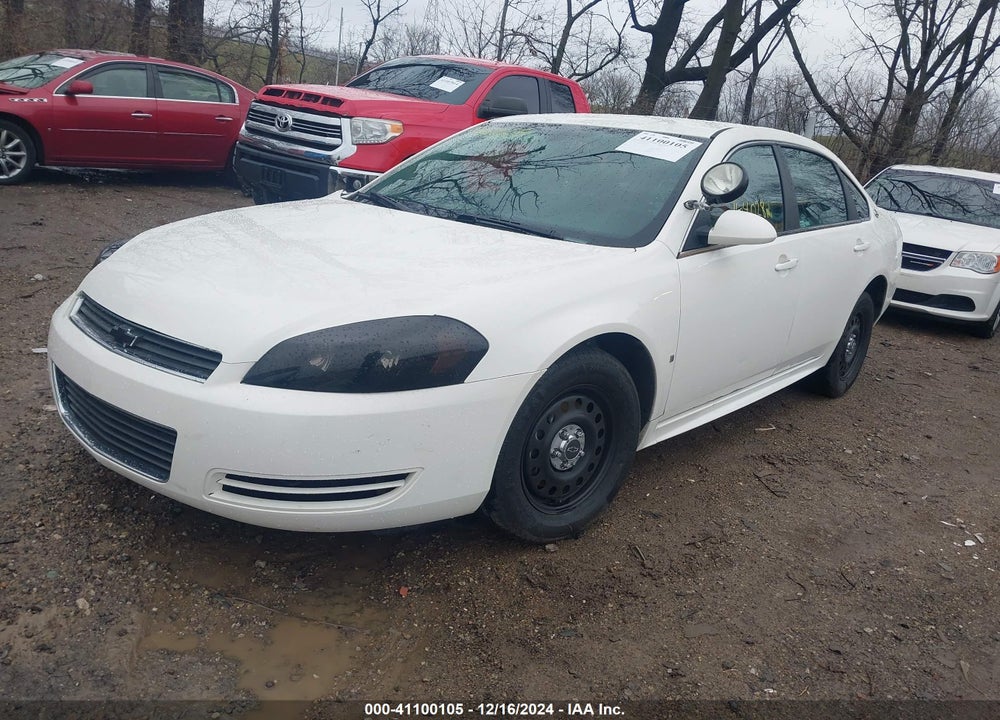 2009 CHEVROLET IMPALA POLICE VIN: 2G1WS57M491305943