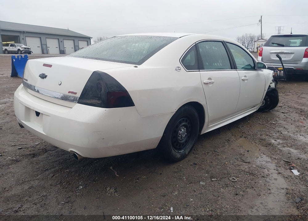 2009 CHEVROLET IMPALA POLICE VIN: 2G1WS57M491305943