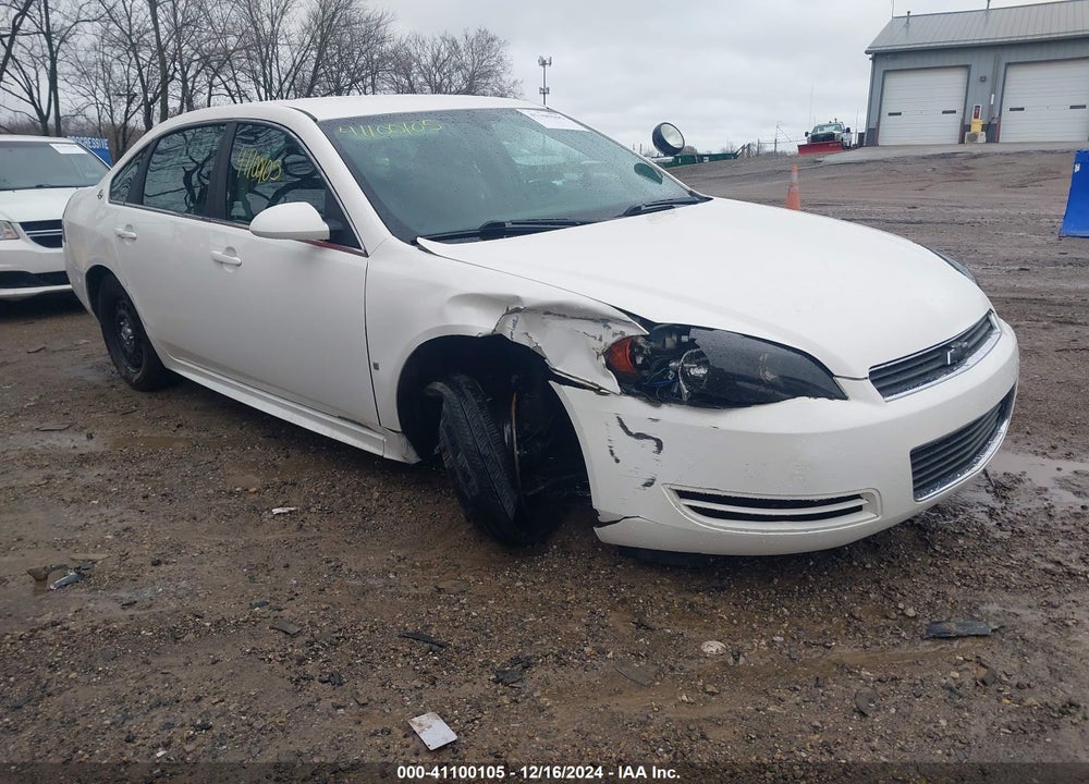 2009 CHEVROLET IMPALA POLICE VIN: 2G1WS57M491305943