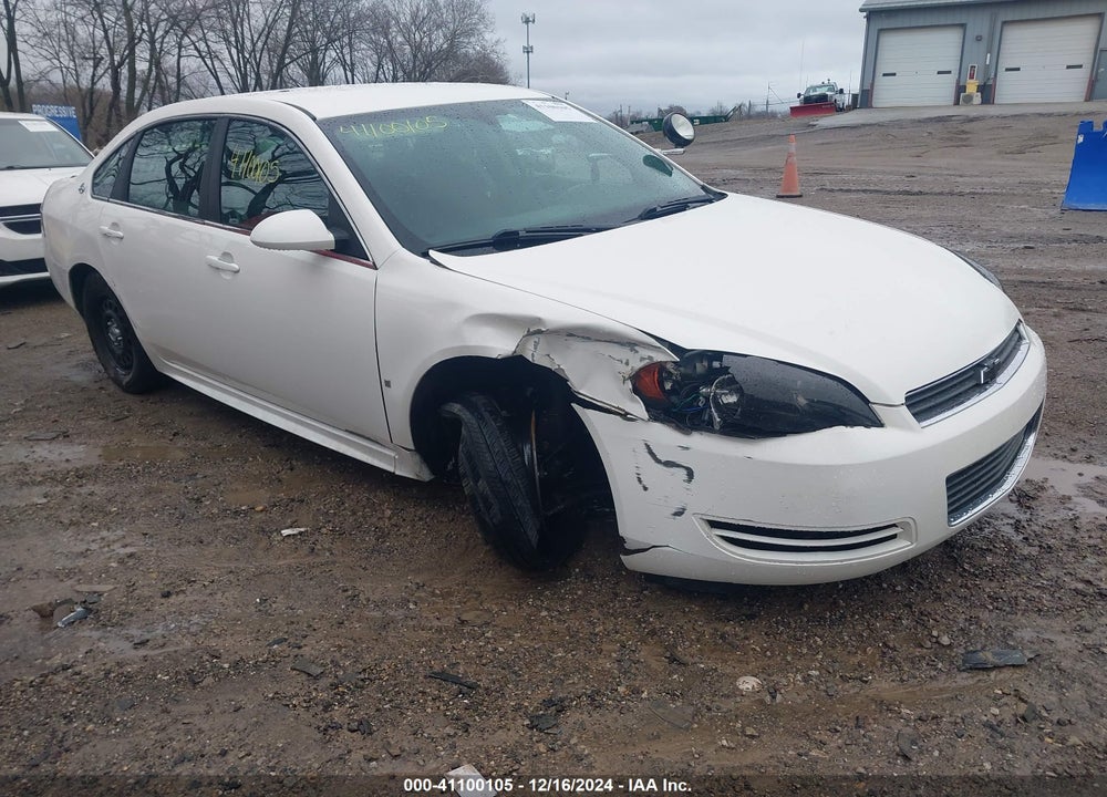 2009 CHEVROLET IMPALA POLICE VIN: 2G1WS57M491305943
