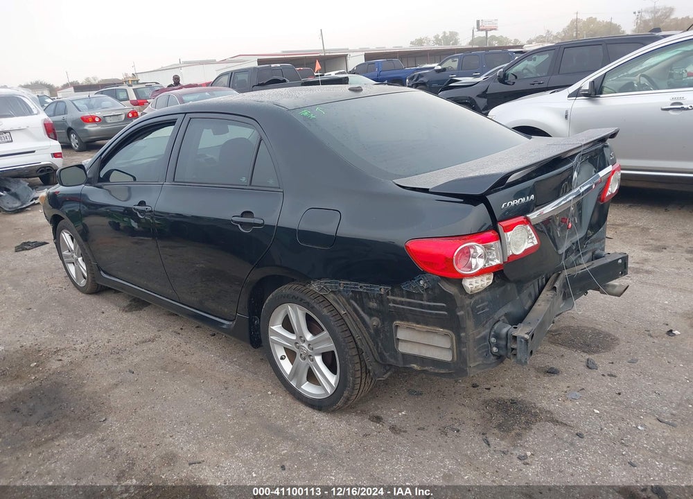 2013 TOYOTA COROLLA S VIN: 5YFBU4EEXDP109070