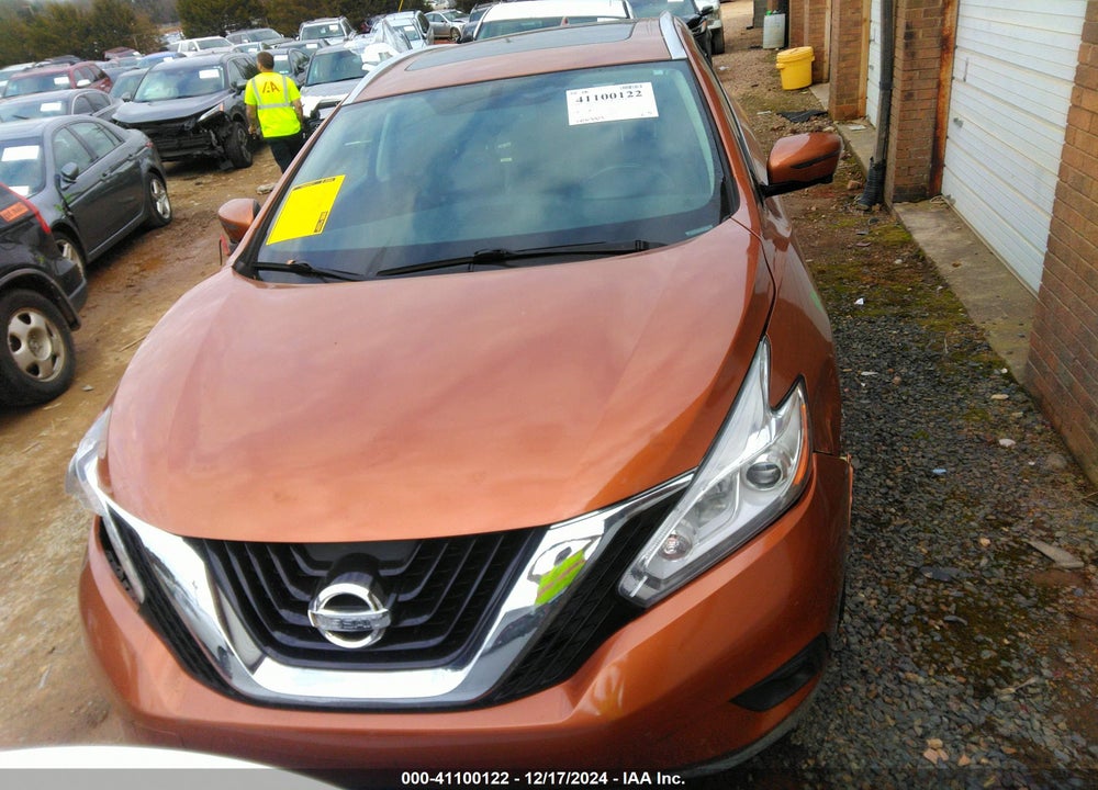 2017 NISSAN MURANO SL VIN: 5N1AZ2MG3HN106448