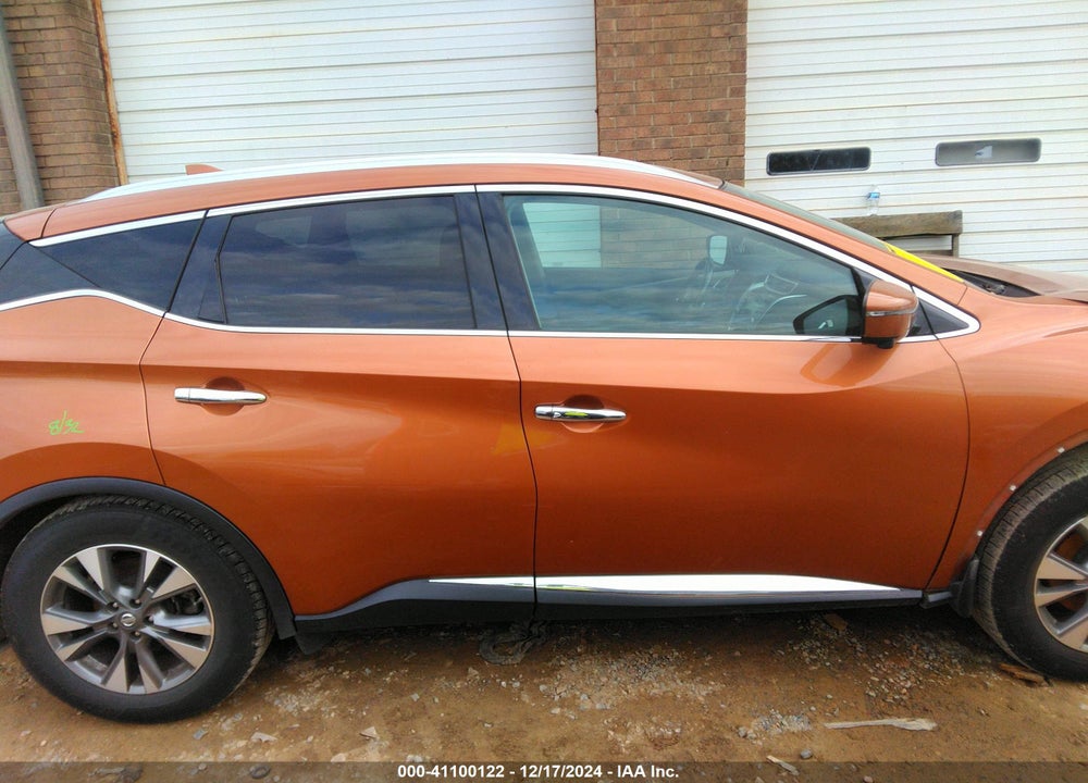 2017 NISSAN MURANO SL VIN: 5N1AZ2MG3HN106448