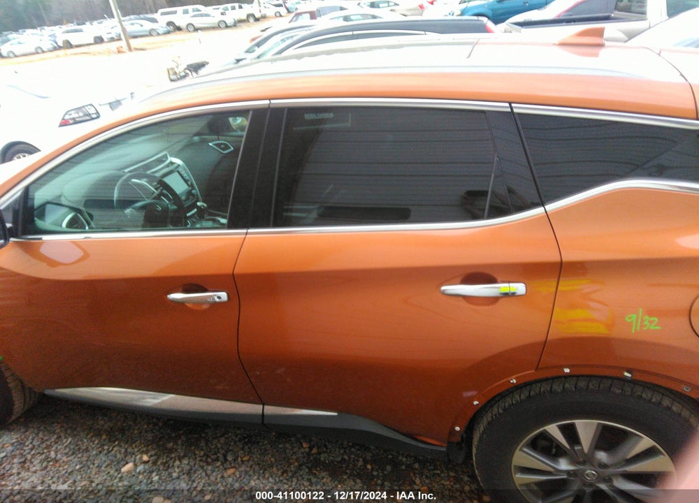 2017 NISSAN MURANO SL VIN: 5N1AZ2MG3HN106448