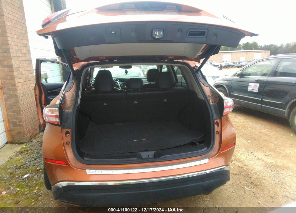 2017 NISSAN MURANO SL VIN: 5N1AZ2MG3HN106448