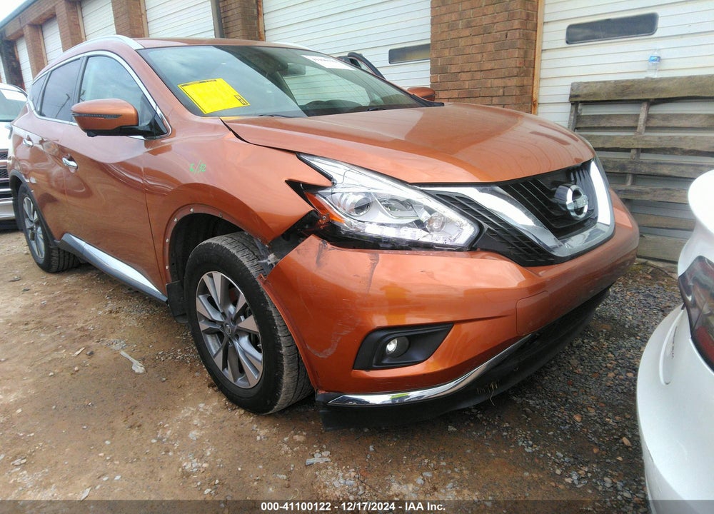 2017 NISSAN MURANO SL VIN: 5N1AZ2MG3HN106448