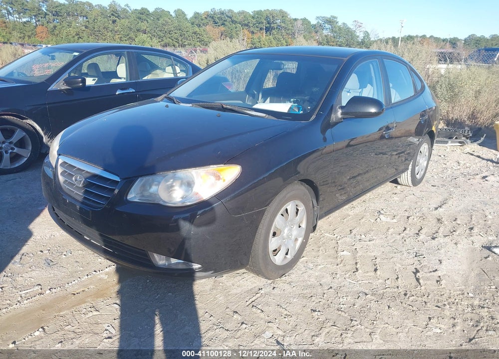 2009 HYUNDAI ELANTRA GLS VIN: KMHDU46D39U648103