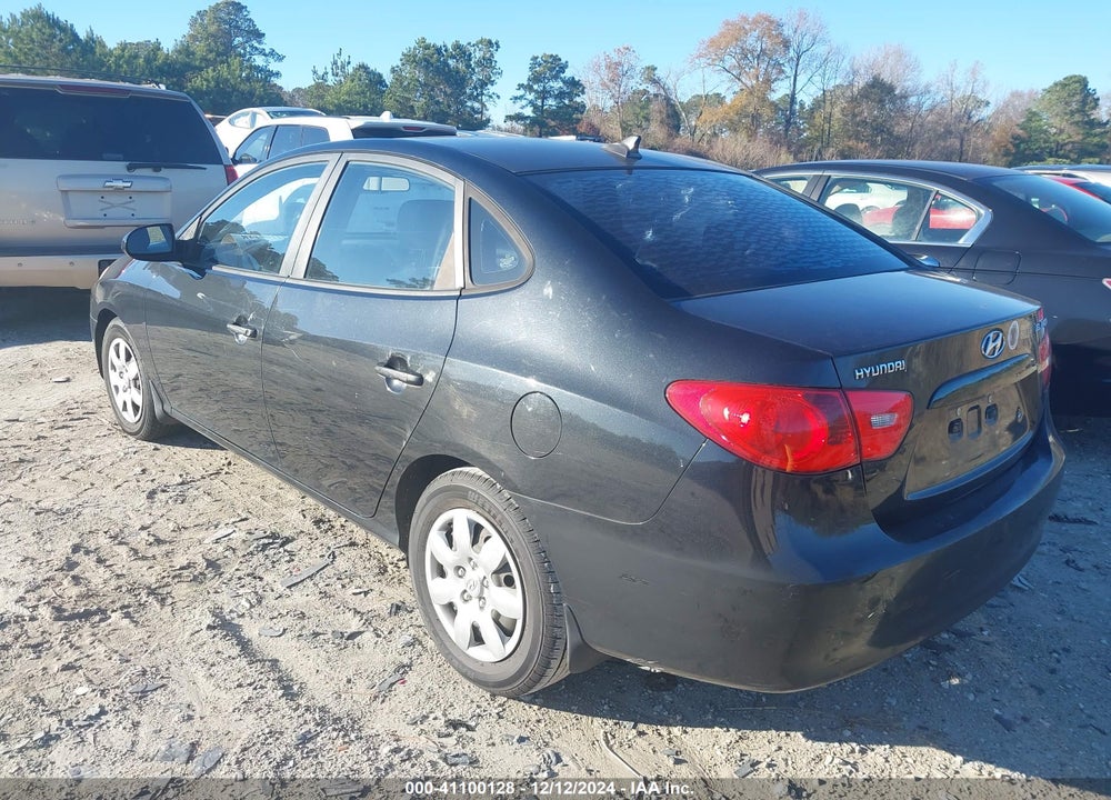 2009 HYUNDAI ELANTRA GLS VIN: KMHDU46D39U648103