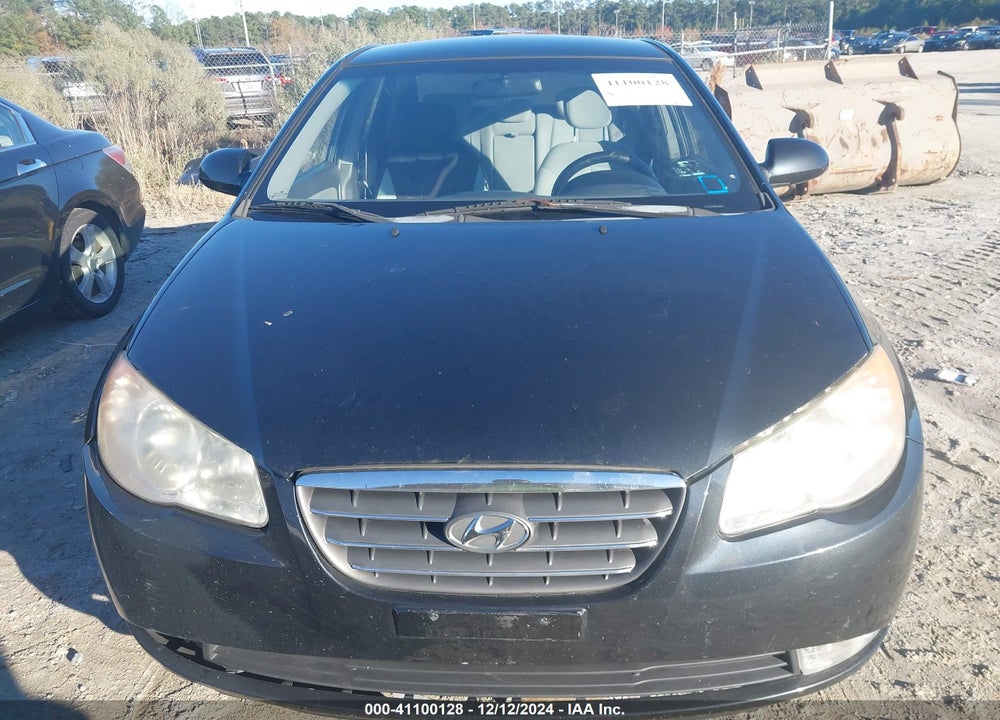 2009 HYUNDAI ELANTRA GLS VIN: KMHDU46D39U648103