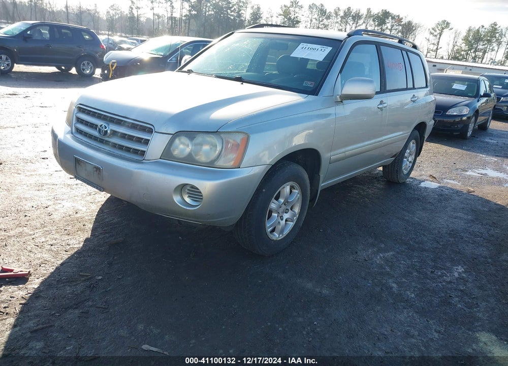 2003 TOYOTA HIGHLANDER V6 VIN: JTEGF21A530100952