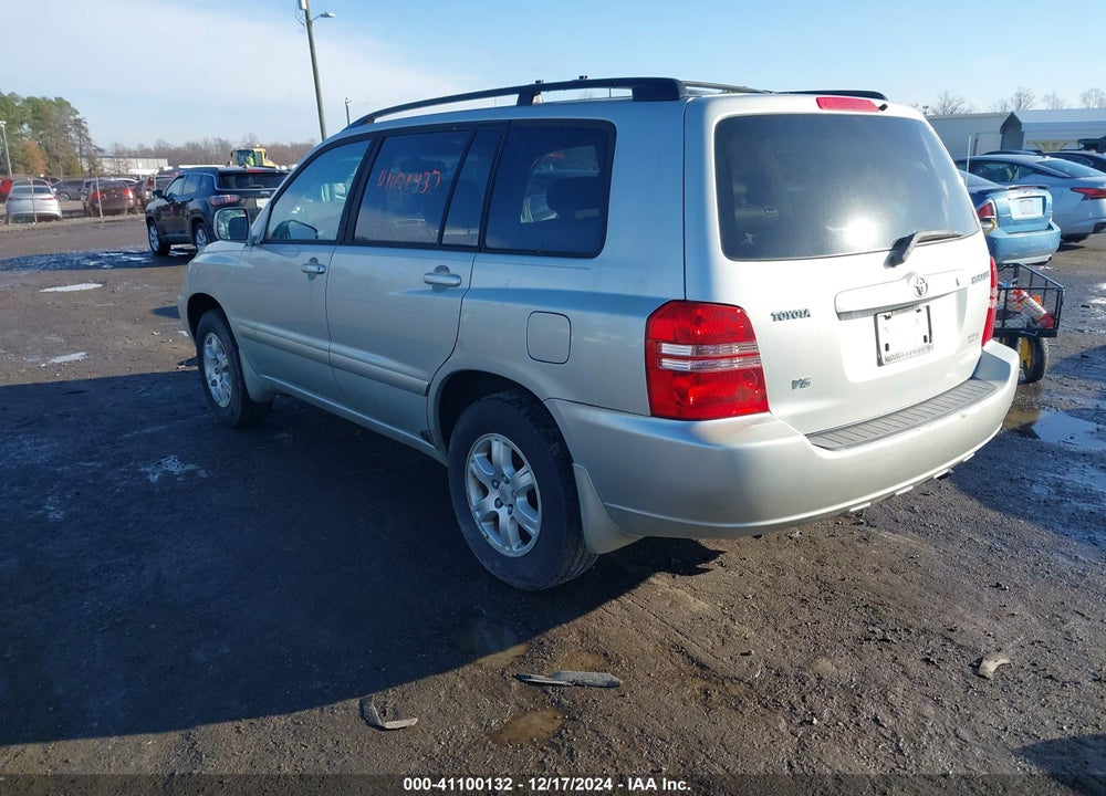 2003 TOYOTA HIGHLANDER V6 VIN: JTEGF21A530100952
