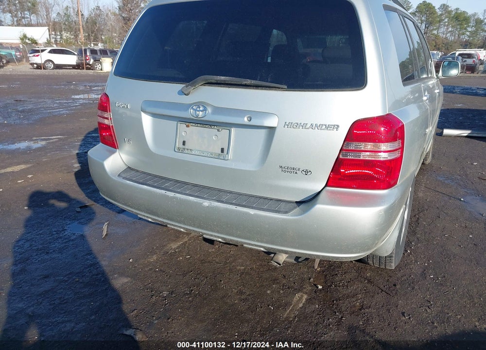 2003 TOYOTA HIGHLANDER V6 VIN: JTEGF21A530100952