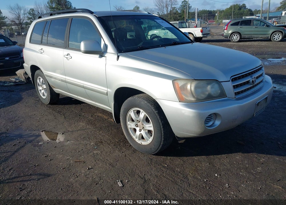 2003 TOYOTA HIGHLANDER V6 VIN: JTEGF21A530100952