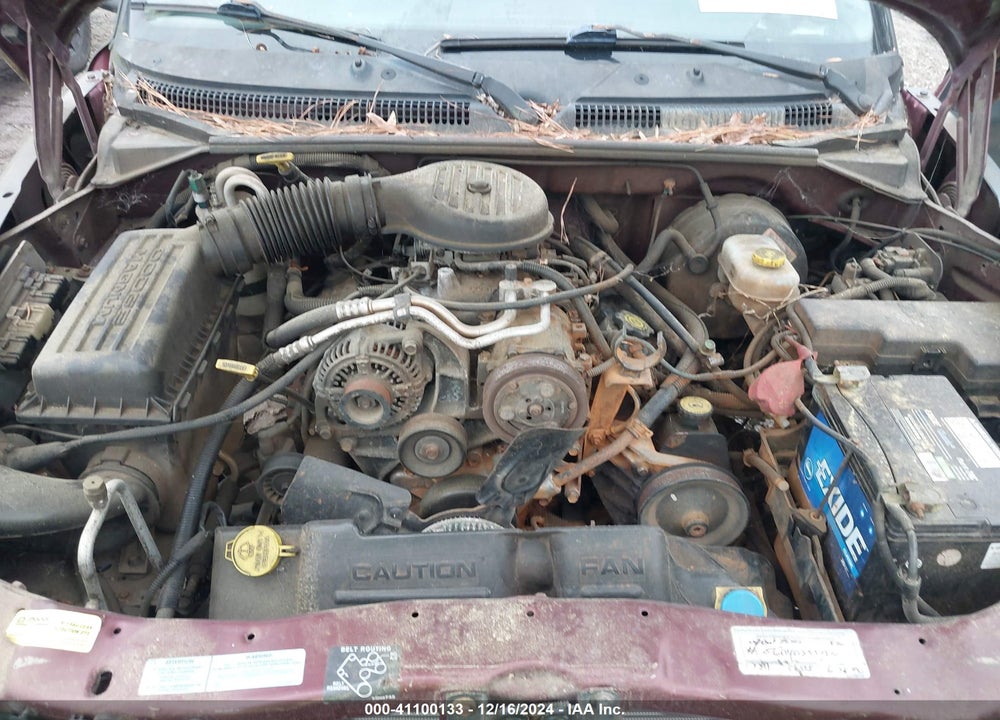 2001 DODGE DAKOTA SLT/SPORT VIN: 1B7GG22XX1S255292