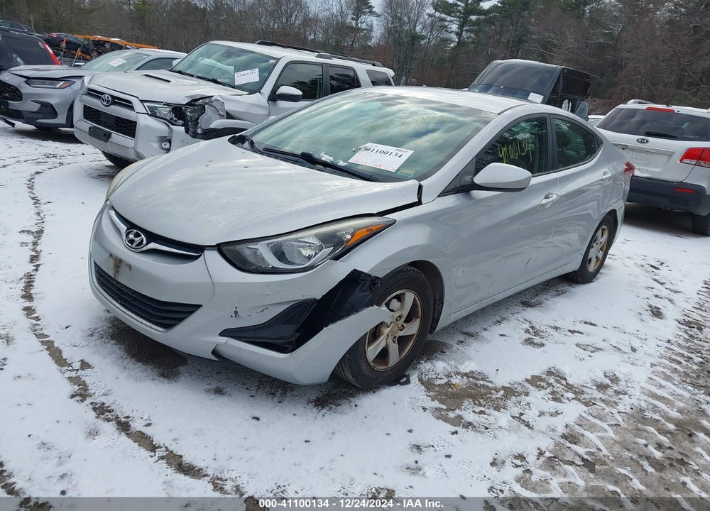 2014 HYUNDAI ELANTRA SE VIN: 5NPDH4AE5EH487752