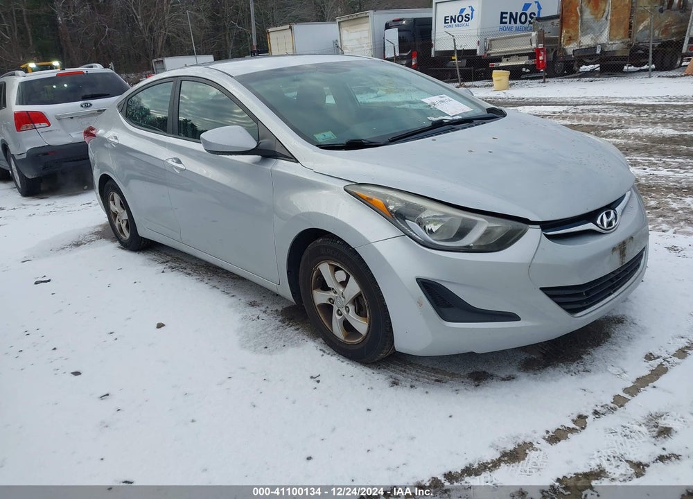 2014 HYUNDAI ELANTRA SE VIN: 5NPDH4AE5EH487752