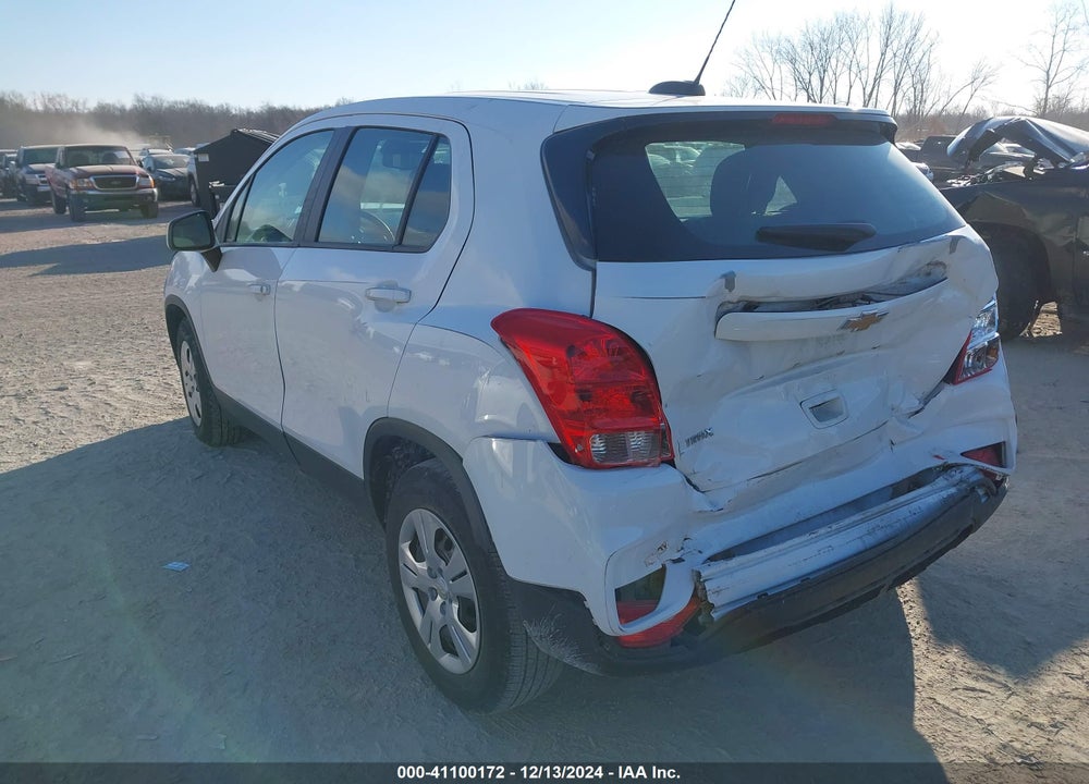 2017 CHEVROLET TRAX LS VIN: 3GNCJKSB7HL148933