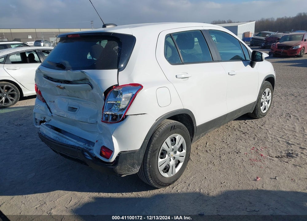 2017 CHEVROLET TRAX LS VIN: 3GNCJKSB7HL148933