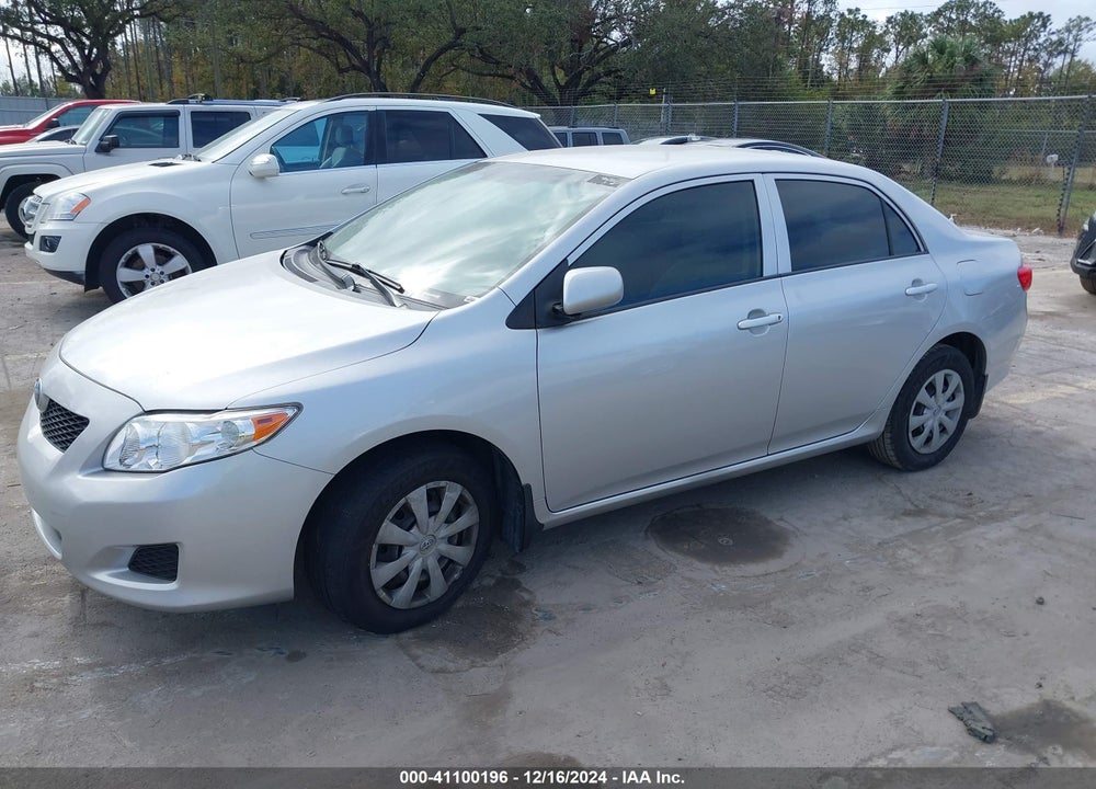 2009 TOYOTA COROLLA LE VIN: JTDBL40E999069216