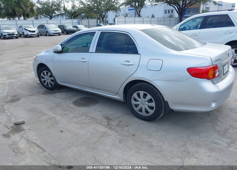 2009 TOYOTA COROLLA LE VIN: JTDBL40E999069216