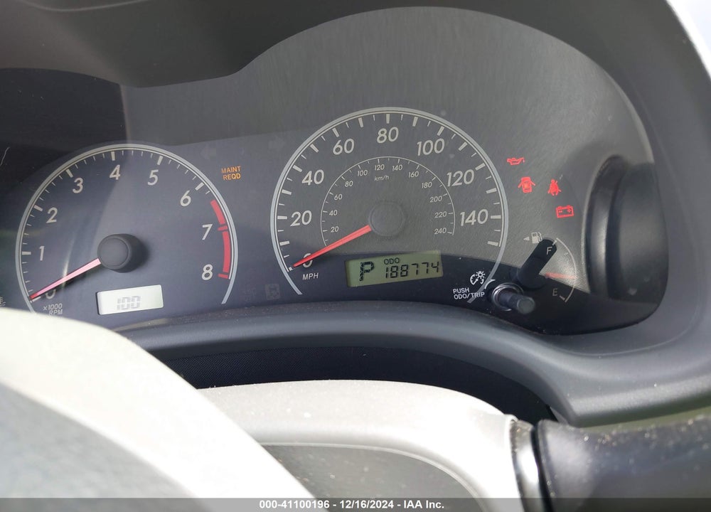 2009 TOYOTA COROLLA LE VIN: JTDBL40E999069216