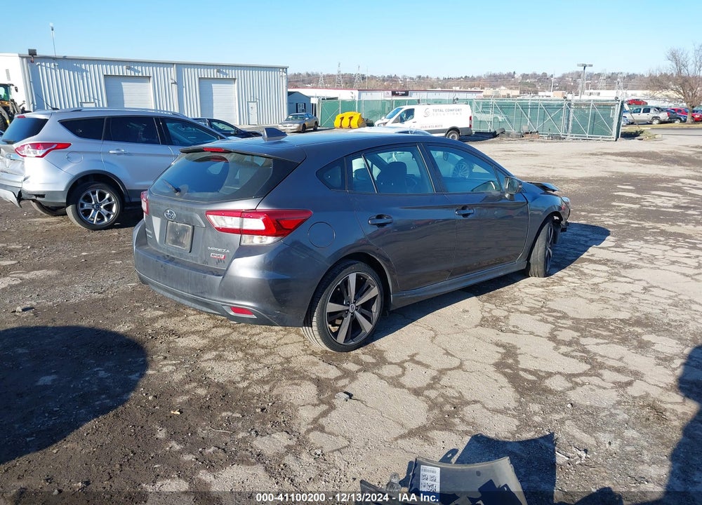 2018 SUBARU IMPREZA 2.0I SPORT VIN: 4S3GTAL66J1715372