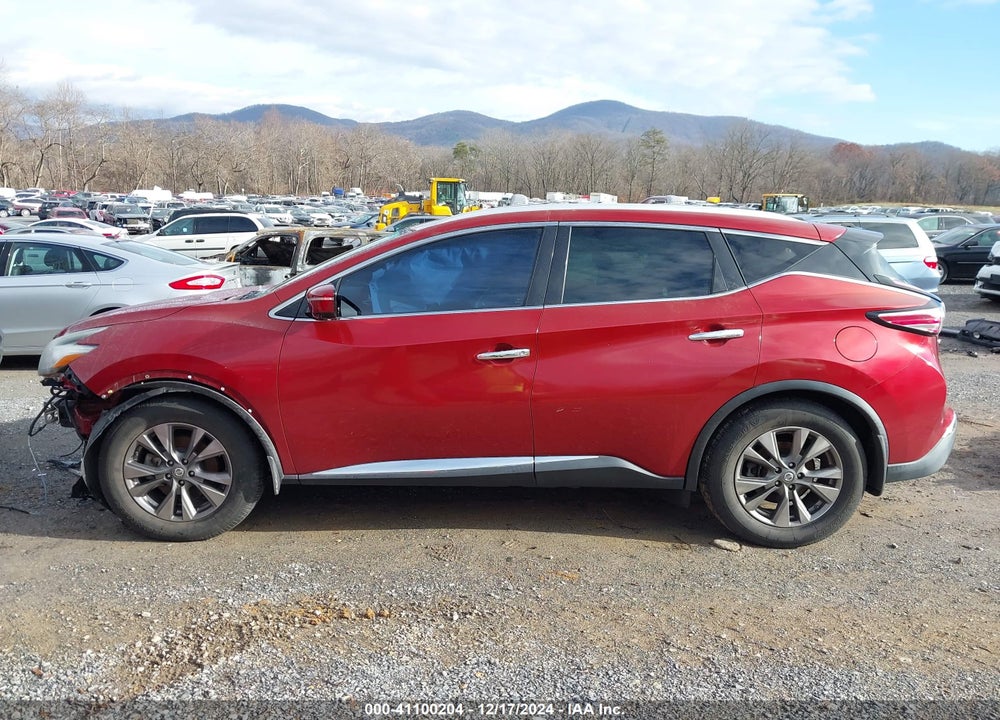 2015 NISSAN MURANO SL VIN: 5N1AZ2MG6FN281581