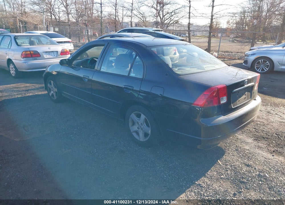 2004 HONDA CIVIC EX VIN: 2HGES26734H508790
