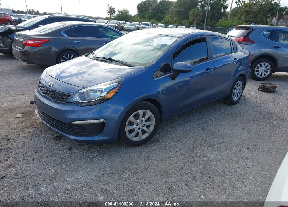 2016 KIA RIO LX VIN: KNADM4A35G6646466