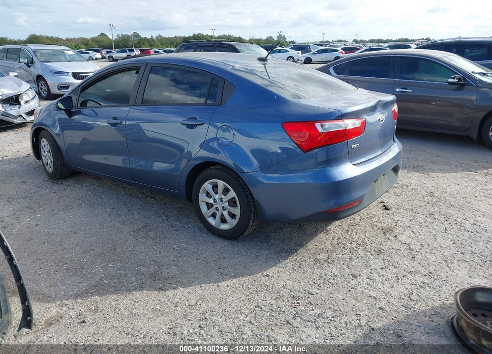 2016 KIA RIO LX VIN: KNADM4A35G6646466