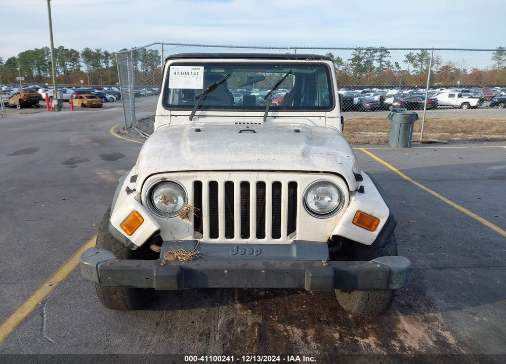 2006 JEEP WRANGLER SPORT RHD VIN: 1J4F449S96P785798