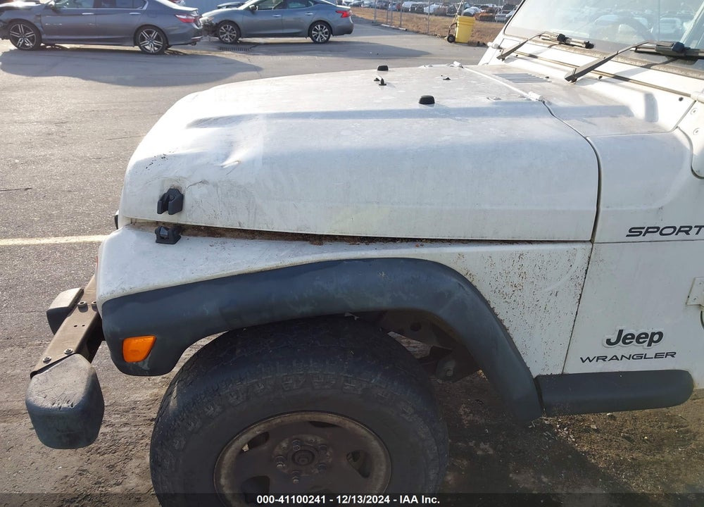 2006 JEEP WRANGLER SPORT RHD VIN: 1J4F449S96P785798