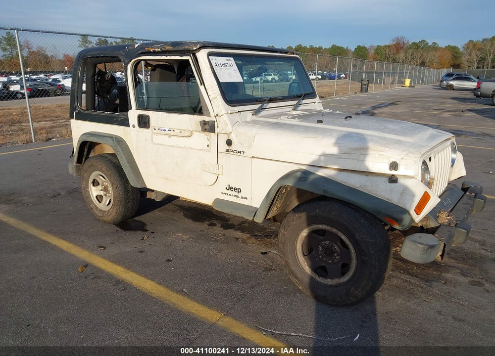 2006 JEEP WRANGLER SPORT RHD VIN: 1J4F449S96P785798