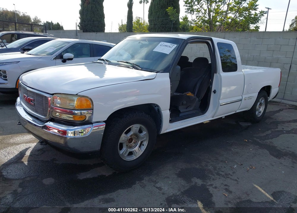1999 GMC SIERRA 1500 SLE VIN: 1GTEC19T3XZ540996