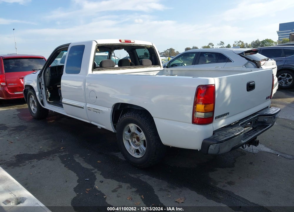 1999 GMC SIERRA 1500 SLE VIN: 1GTEC19T3XZ540996