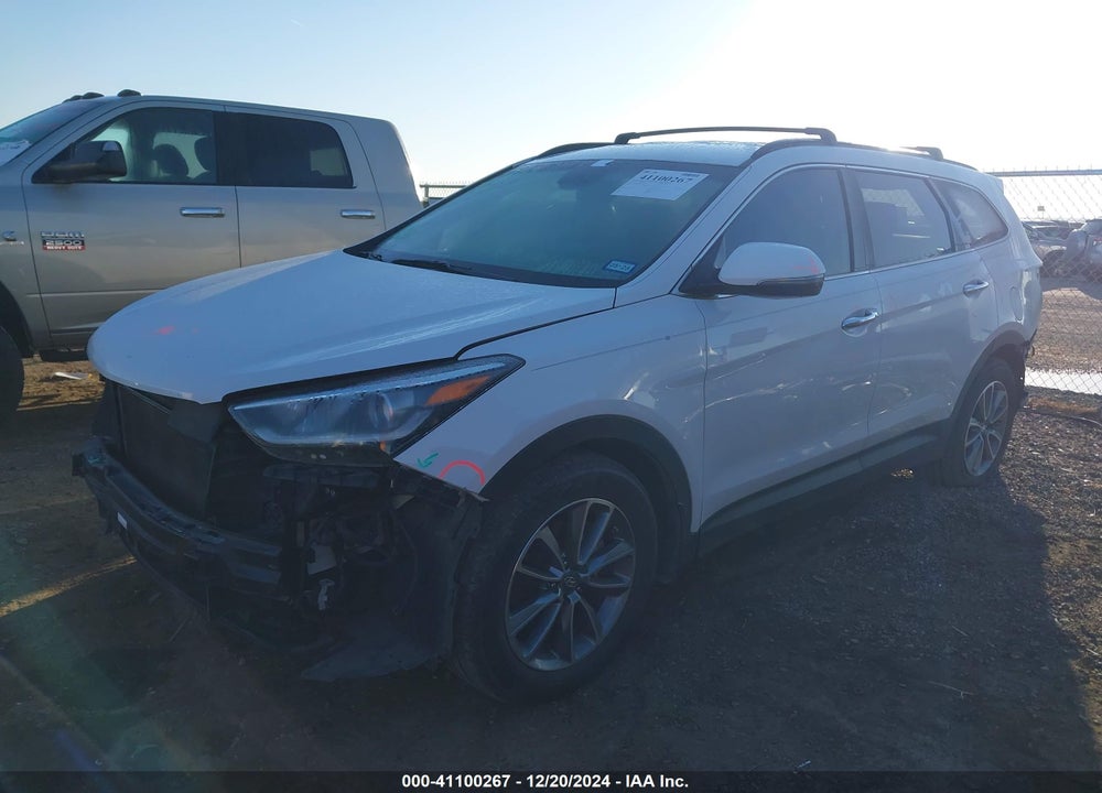 2018 HYUNDAI SANTA FE SE VIN: KM8SN4HF2JU283842