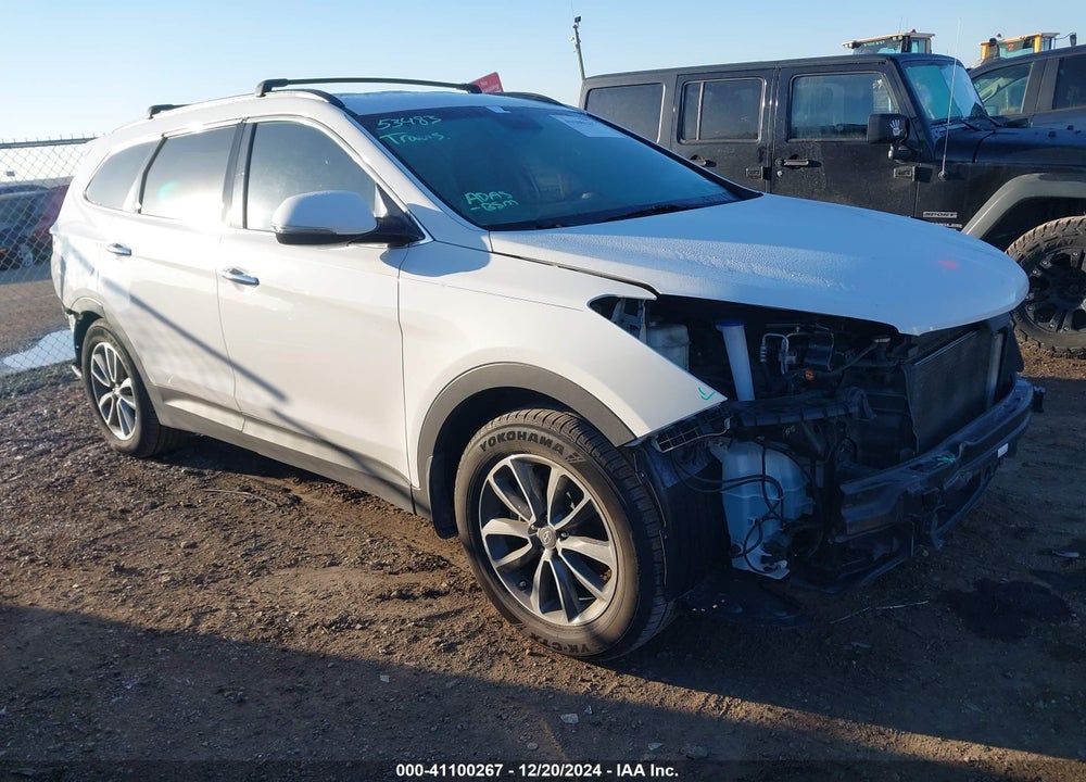 2018 HYUNDAI SANTA FE SE VIN: KM8SN4HF2JU283842