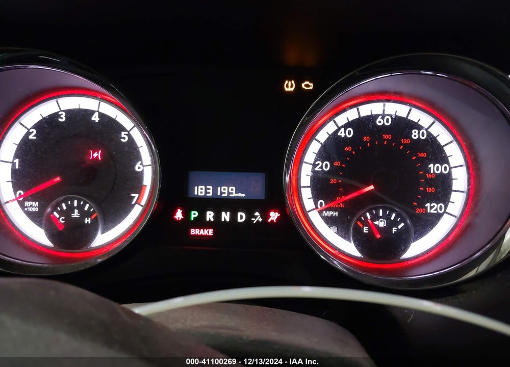 2013 DODGE GRAND CARAVAN SXT VIN: 2C4RDGCG3DR538216