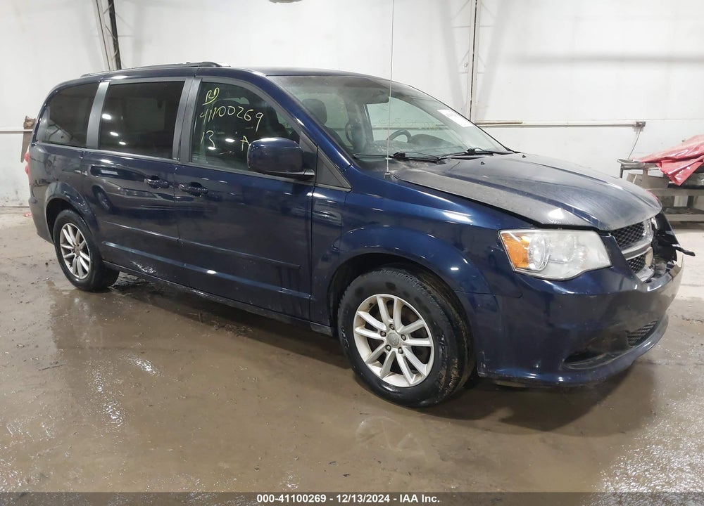 2013 DODGE GRAND CARAVAN SXT VIN: 2C4RDGCG3DR538216