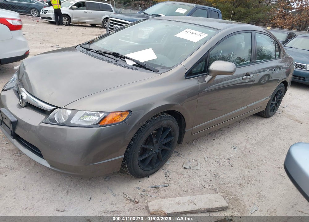 2008 HONDA CIVIC LX VIN: 2HGFA16508H314773